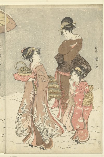 Schneeball von Toyokuni (II) , Utagawa