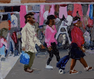 Markteinkäufer (Deptford, London), 2018 von Trevor Burgess