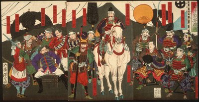 Helden des Shimazu-Clans von Tsukioka Yoshitoshi
