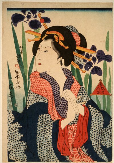 Die Kurtisane Taume von Tsukioka Yoshitoshi