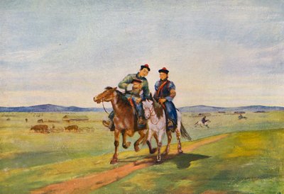 Liebe in der Steppe von Tsyrenzhap Sampilovich Sampilov