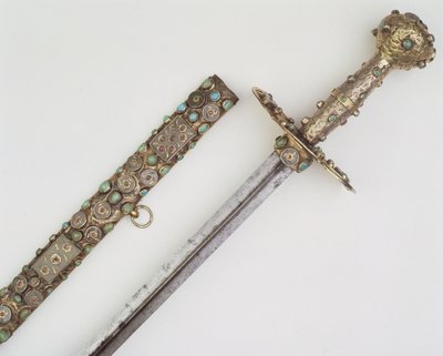 Schwertgriff mit Scheide von Turkish School