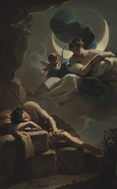 Selene und Endymion von Ubaldo Gandolfi