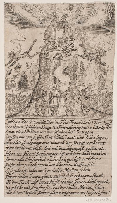 Frederik III und Karl Gustav X