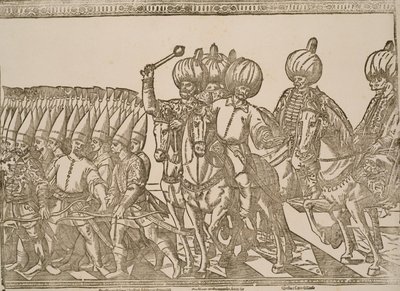 Eine türkische Prozession von Ubekendt KKSgb6453