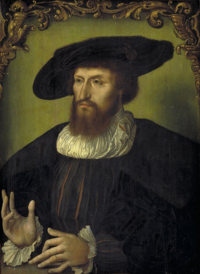 Porträt des dänischen Königs Christian II. von Ubekendt nederlandsk første fjerdedel af 1500 tallet