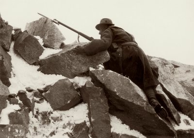 Wachdienst auf dem Adamello während des Ersten Weltkriegs von Ugo Ojetti