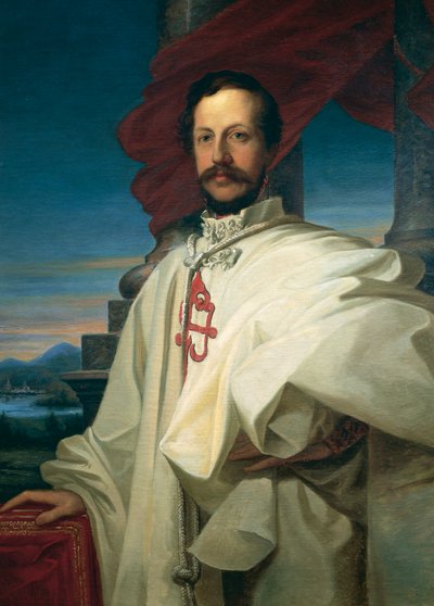 Porträt von Charles von Bourbon-Parma von Ulisse Passani