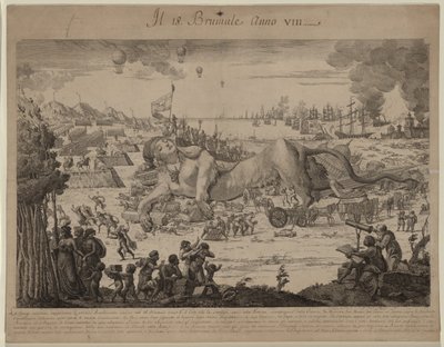 18. Brumaire im Jahr VIII 9. November 1799, 1799 von Unbekannt