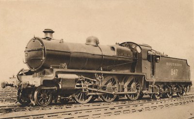 2.6.0. Mischverkehrslokomotive Nr. A.847, frühes 20. Jahrhundert von Unbekannt