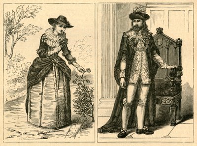 Ein Lord Mayor und seine Dame Mitte des siebzehnten Jahrhunderts von Unbekannt