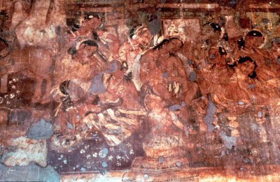 Eine Szene aus Mahajanaka, Indien, 2. Jahrhundert v. Chr. von Unbekannt