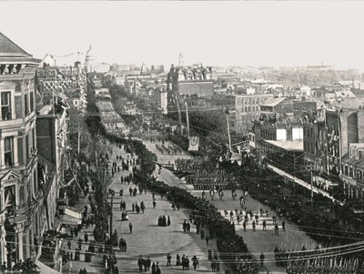Ein Festtag in der amerikanischen Hauptstadt, Washington DC, USA, 1895 von Unbekannt