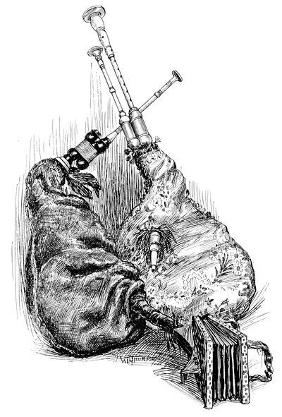 Eine Musette und eine Cornemuse von Unbekannt