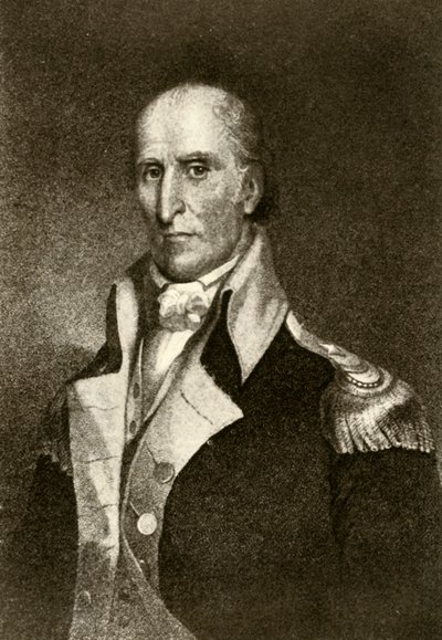 Ein Porträt von General Andrew Pickens, um 1790 von Unbekannt