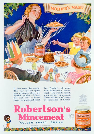 Werbung für Robertsons Mincemeat, 1933 von Unbekannt