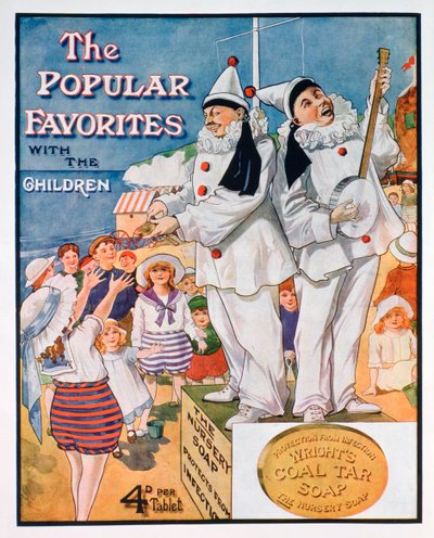 Werbung für Wrights Kohleteerseife, 1914 von Unbekannt