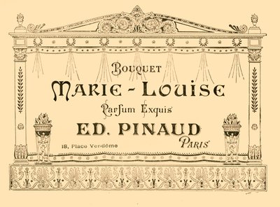Werbung für Marie-Louise Parfüm, 1903 von Unbekannt