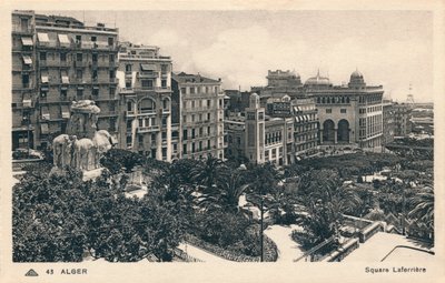 Alger - Square Laferriere, um 1930 von Unbekannt