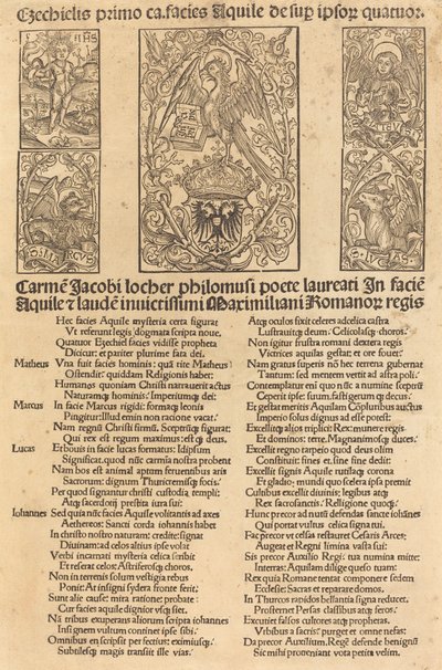 Allegorie des Adlers und Kaiser Maximilian I. von Unbekannt