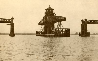 Alloa Schwingbrücke, 1930 von Unbekannt