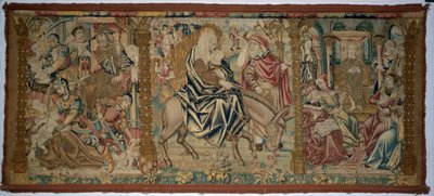 Altartafel: Szenen aus der Kindheit Christi, um 1500 von Unbekannt
