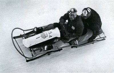 Amerikanisches Zweimann-Bobteam, Deutsche Winterolympiade, 1936 von Unbekannt