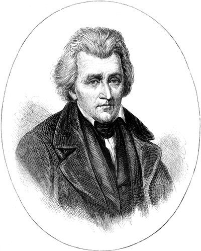 Andrew Jackson, 7. Präsident der Vereinigten Staaten, ca. 1880 von Unbekannt