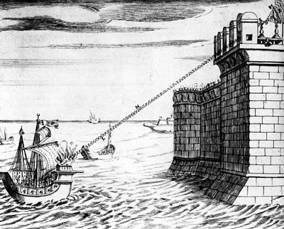 Archimedes Brennspiegel, Gerät verwendet bei der Belagerung von Syrakus, 215-212 v. Chr., 1642 von Unbekannt