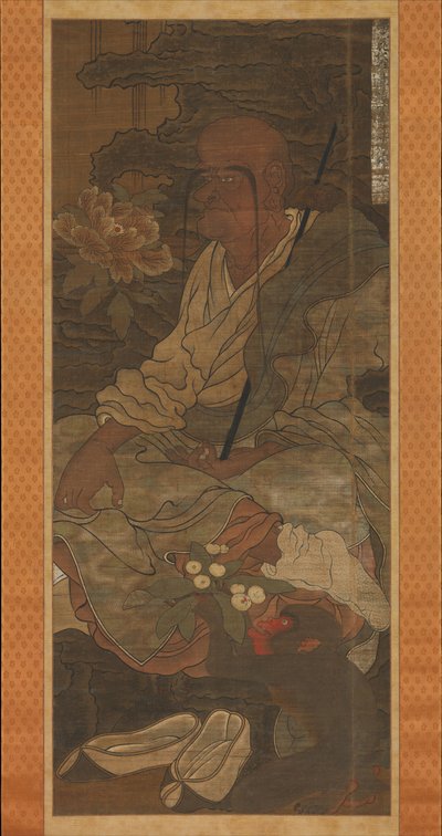 Arhat aus einer Serie von sechzehn Arhats, 14. Jahrhundert von Unbekannt