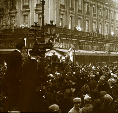 Waffenstillstand, Paris, 1918 von Unbekannt
