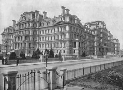 Armee- und Marinegebäude, Washington DC, USA, ca. 1900 von Unbekannt