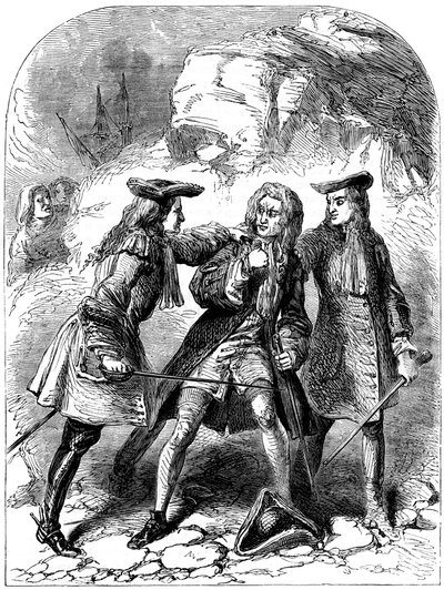 Verhaftung von Sir John Fenwick, 1696, spätes 19. Jahrhundert von Unbekannt