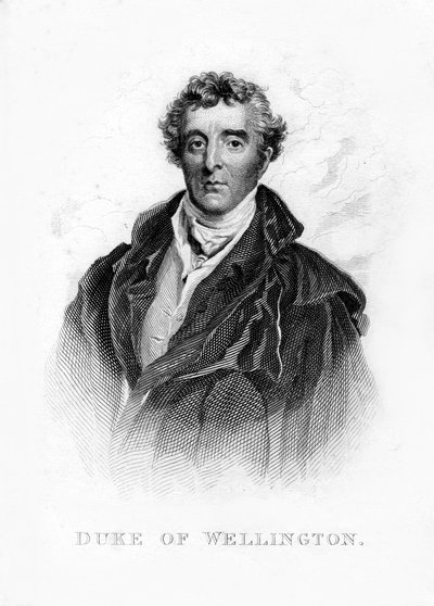 Arthur Wellesley, 1. Herzog von Wellington, britischer Soldat und Staatsmann, 19. Jahrhundert von Unbekannt