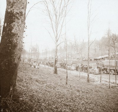 Artillerie, Somme, Nordfrankreich, um 1914-1918 von Unbekannt