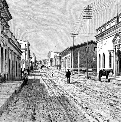 Asunción, Paraguay, 1895 von Unbekannt