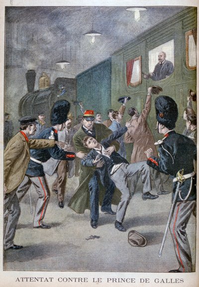 Versuchter Angriff auf Edward, Prinz von Wales in Brüssel von Unbekannt