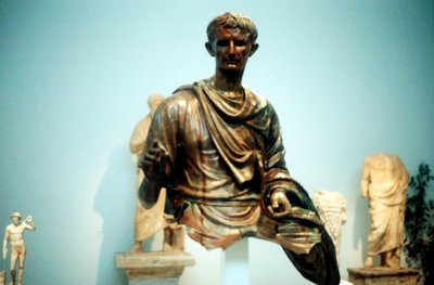 Augustus Caesar - Gaius Julius Caesar Octavianus 63 v. Chr.-14 n. Chr., erster römischer Kaiser von Unbekannt