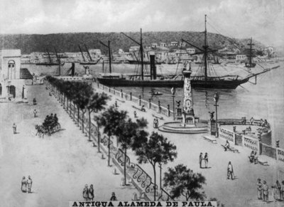 Avenue de Paula, 18. Jahrhundert von Unbekannt