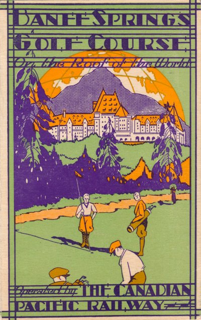 Banff Springs Golfplatz, Scorecard von Unbekannt