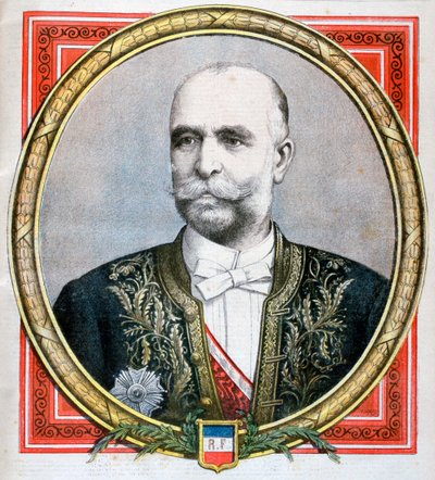 Baron de Courcel, der französische Botschafter in London, 1894 von Unbekannt