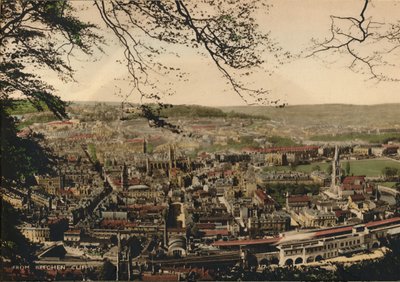 Bath von Beechen Cliff, ca. 1925 von Unbekannt
