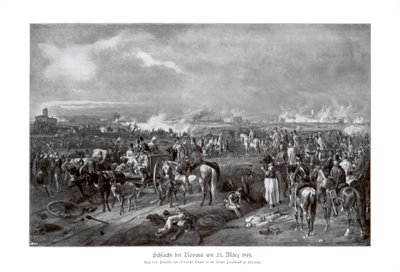 Schlacht von Novara, Italien, 23. März 1849, 1900 von Unbekannt
