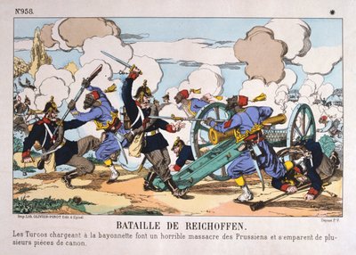 Schlacht bei Reichshoffen, Deutsch-Französischer Krieg, 6. August 1870 von Unbekannt