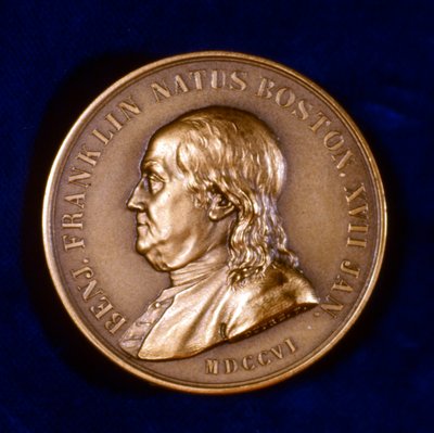 Benjamin Franklin, amerikanischer Wissenschaftler, Erfinder und Staatsmann von Unbekannt