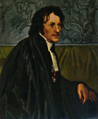 Bertel Thorwaldsen 1768-1844 - Gemälde von Eckersberg, 1934 von Unbekannt