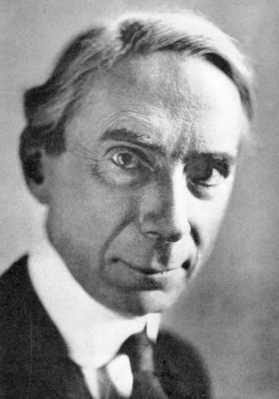 Bertrand Arthur William Russell 1872-1970, britischer Philosoph und Mathematiker von Unbekannt