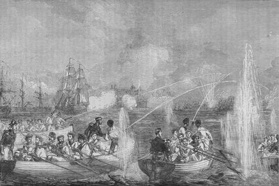 Bombardierung von Odessa, um 1880 von Unbekannt