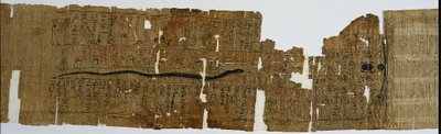 Buch von Amduat, vielleicht von Bakenmut, mit Elementen der zehnten bis zwölften Stunde, 1000-900 v. Chr. von Unbekannt