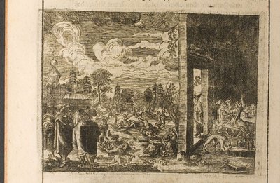 Trinkillustration aus Reisen zum Großherzog von Moskau und zum König von Persien von Adam Olearius von Unbekannt
